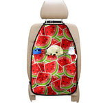 Cute Watermelon Slices Pattern Print Car Seat Organizers