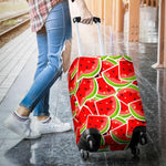 Cute Watermelon Slices Pattern Print Luggage Cover GearFrost