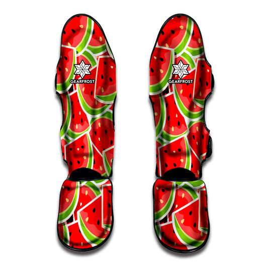 Cute Watermelon Slices Pattern Print Muay Thai Shin Guard