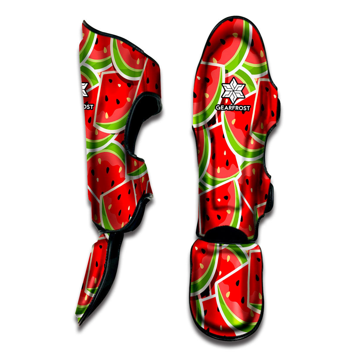 Cute Watermelon Slices Pattern Print Muay Thai Shin Guard