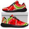 Cute Watermelon Slices Pattern Print Sport Shoes GearFrost