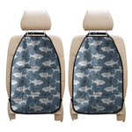 Cute White Shark Pattern Print Car Seat Organizers