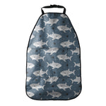 Cute White Shark Pattern Print Car Seat Organizers