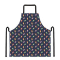 Cute Wizard Pattern Print Apron