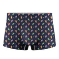 Cute Wizard Pattern Print Men's Boxer Briefs