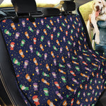 Cute Wizard Pattern Print Pet Car Back Seat Cover