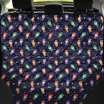 Cute Wizard Pattern Print Pet Car Back Seat Cover