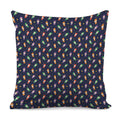 Cute Wizard Pattern Print Pillow Cover