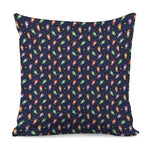 Cute Wizard Pattern Print Pillow Cover
