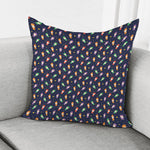 Cute Wizard Pattern Print Pillow Cover