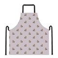 Cute Yorkshire Terrier Pattern Print Apron