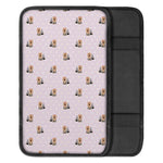 Cute Yorkshire Terrier Pattern Print Car Center Console Cover
