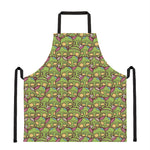 Cute Zombie Pattern Print Apron