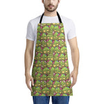 Cute Zombie Pattern Print Apron