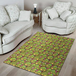 Cute Zombie Pattern Print Area Rug