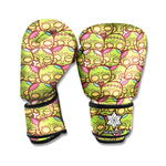 Cute Zombie Pattern Print Boxing Gloves