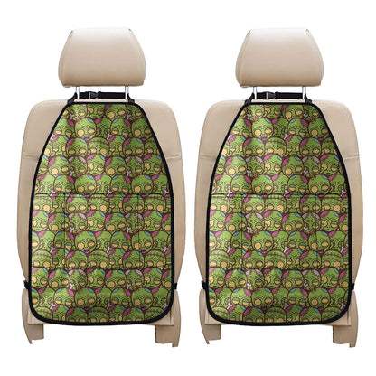 Cute Zombie Pattern Print Car Seat Organizers
