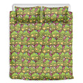 Cute Zombie Pattern Print Duvet Cover Bedding Set