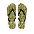 Cute Zombie Pattern Print Flip Flops