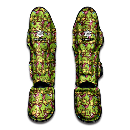 Cute Zombie Pattern Print Muay Thai Shin Guard