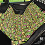 Cute Zombie Pattern Print Pet Car Back Seat Cover