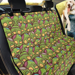 Cute Zombie Pattern Print Pet Car Back Seat Cover