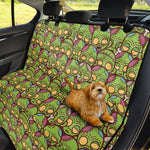 Cute Zombie Pattern Print Pet Car Back Seat Cover