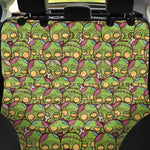 Cute Zombie Pattern Print Pet Car Back Seat Cover