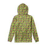 Cute Zombie Pattern Print Pullover Hoodie