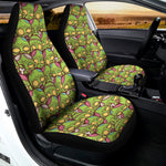 Cute Zombie Pattern Print Universal Fit Car Seat Covers
