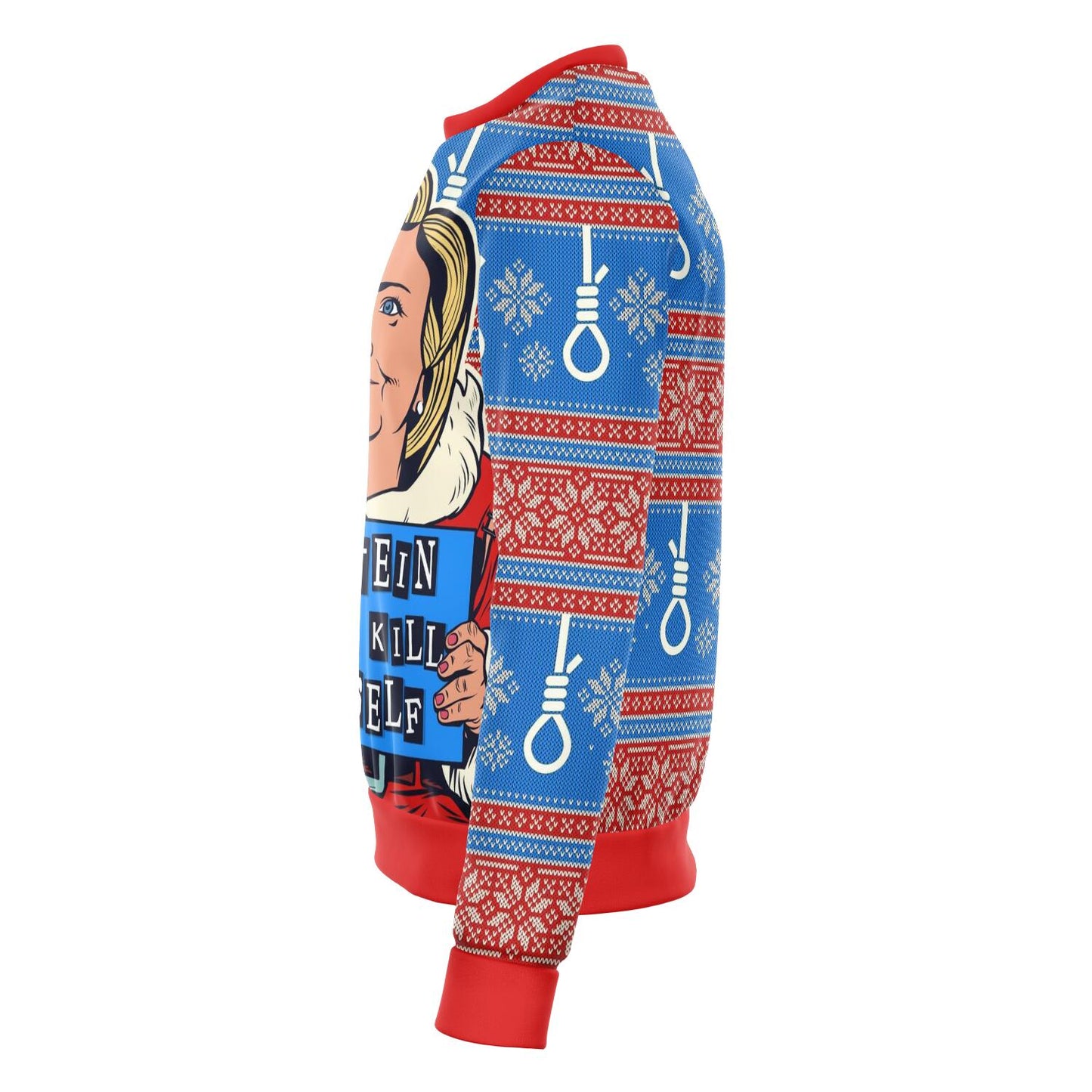 Clinton - Epstein Didn't Kill Himself Christmas Crewneck Sweatshirt