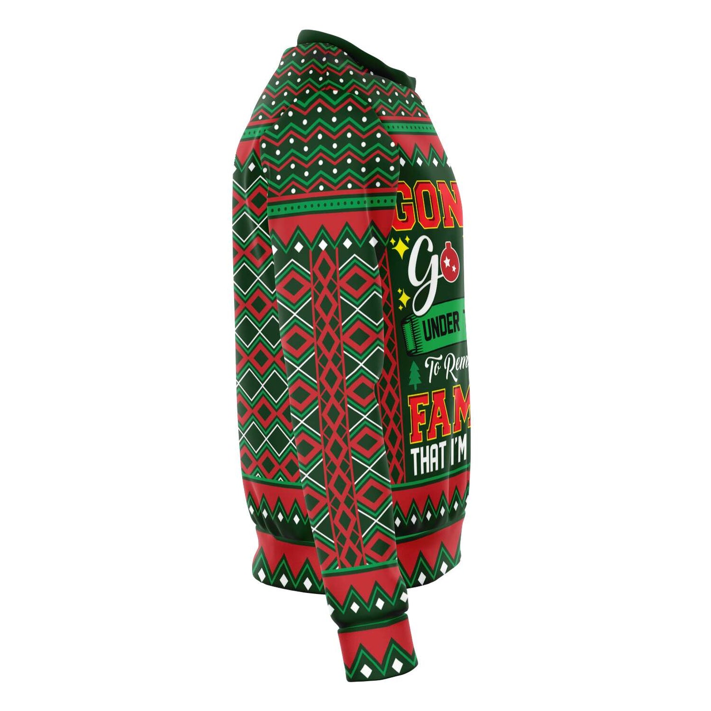 Gonna Go Lay Under The Tree Ugly Christmas Sweater