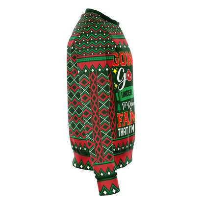 Gonna Go Lay Under The Tree Ugly Christmas Sweater