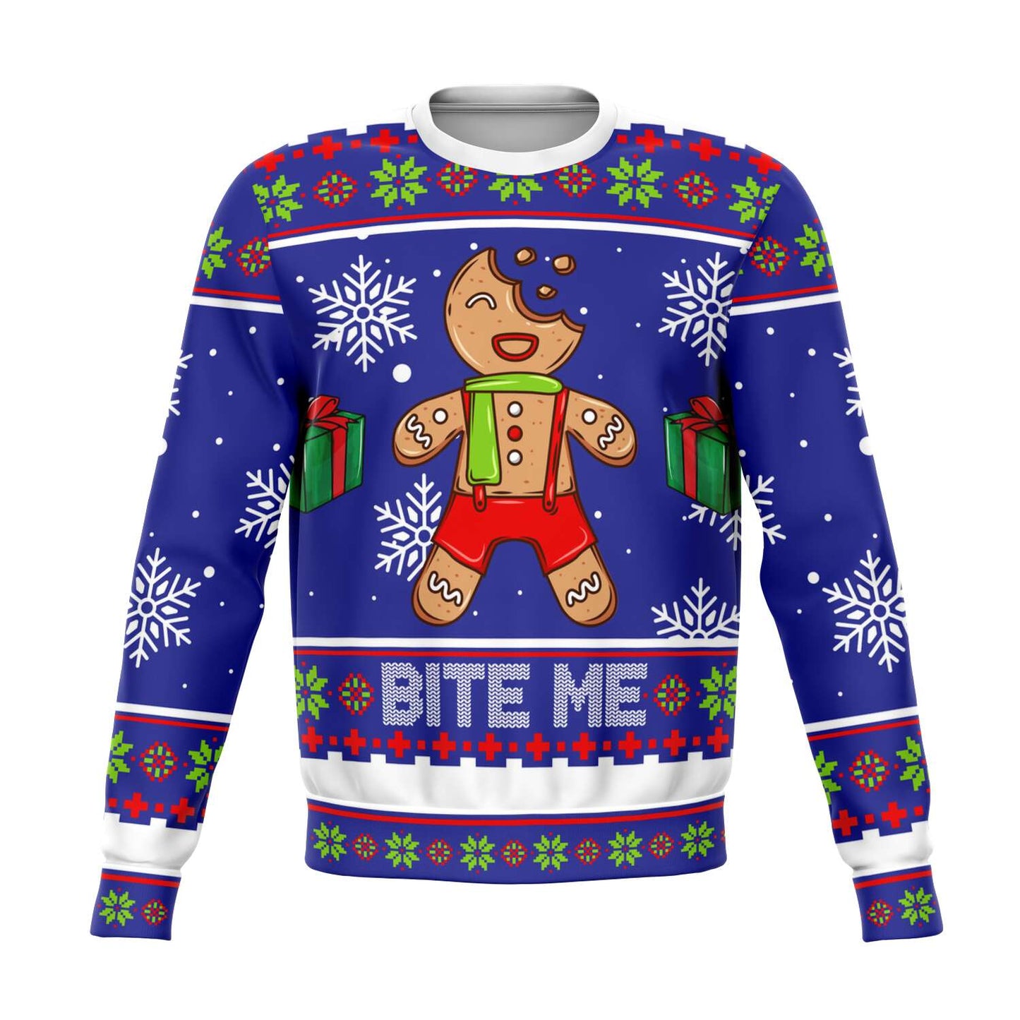 Bite Me Ugly Christmas Sweater