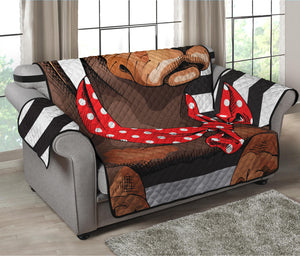 Dachshund With Red Sunglasses Print Loveseat Protector