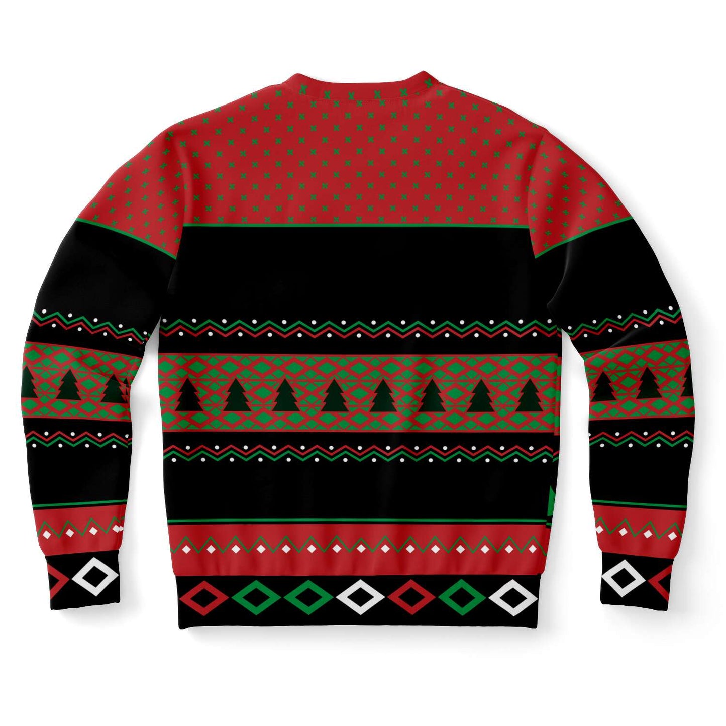 Dreaming Of A White And Red Christmas Ugly Christmas Sweater