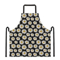 Daisy Flower Pattern Print Apron