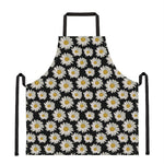 Daisy Flower Pattern Print Apron
