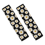 Daisy Flower Pattern Print Car Seat Belt Covers