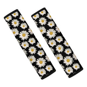 Daisy Flower Pattern Print Car Seat Belt Covers