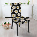 Daisy Flower Pattern Print Dining Chair Slipcover