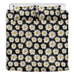 Daisy Flower Pattern Print Duvet Cover Bedding Set