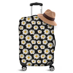 Daisy Flower Pattern Print Luggage Cover