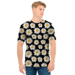 Daisy Flower Pattern Print Men's T-Shirt