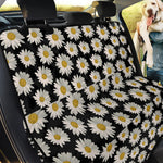 Daisy Flower Pattern Print Pet Car Back Seat Cover