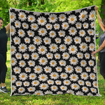Daisy Flower Pattern Print Quilt