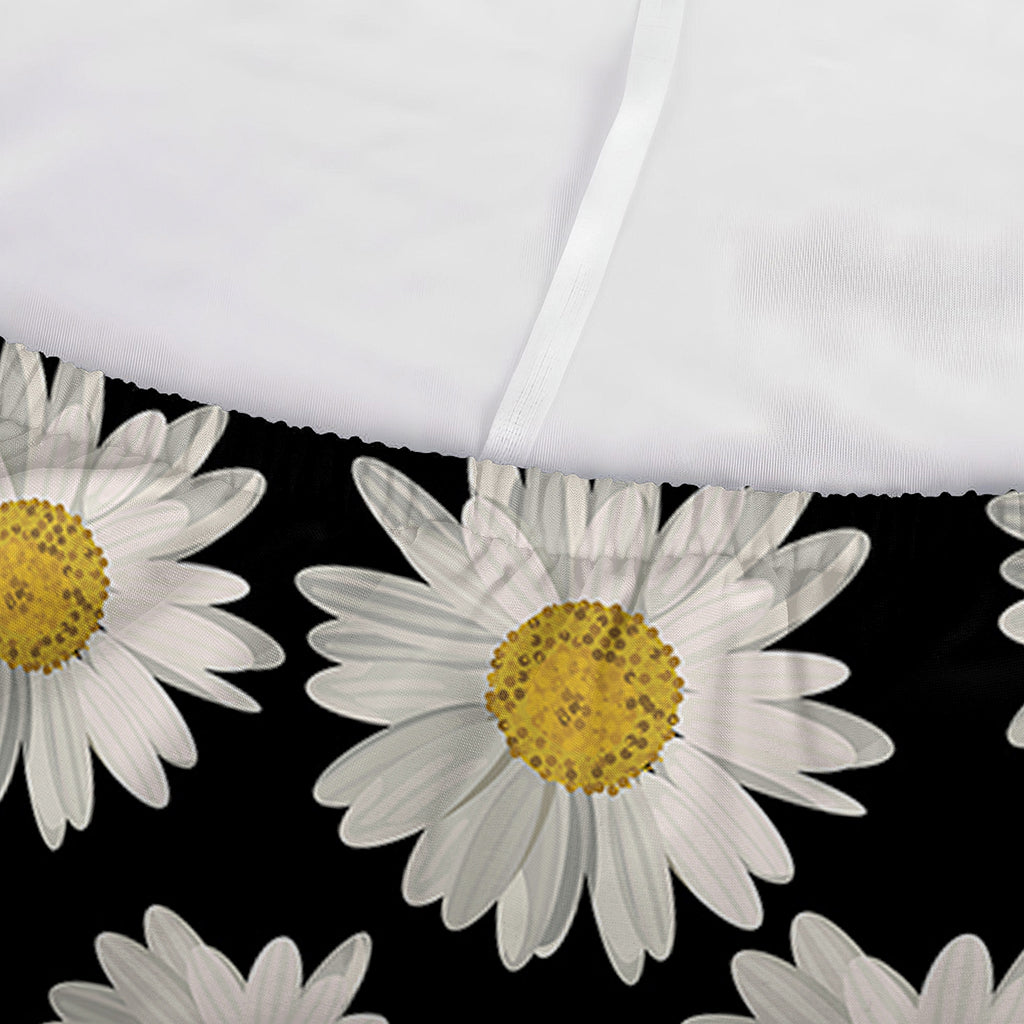 Daisy Flower Pattern Print Sofa Cover
