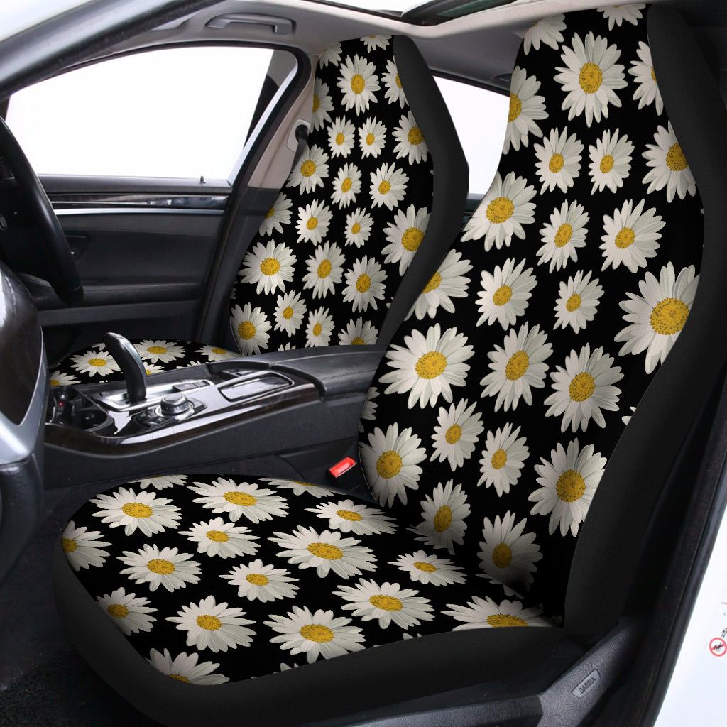 Daisy Flower Pattern Print Universal Fit Car Seat Covers