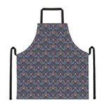Damask Boho Pattern Print Apron