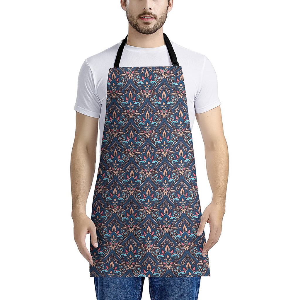 Damask Boho Pattern Print Apron